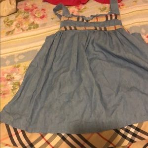 Chambray dress